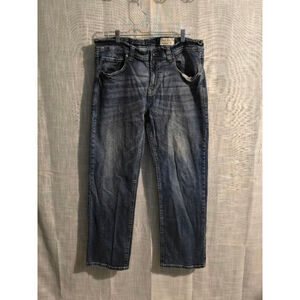 Men's Axel Slim Boot‎ Jeans Size 36x32 Blue Denim